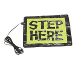 Tapis d'activation Europalms Halloween Étape ici